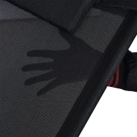 Outsunny Sezlong cu scaun Balansoar 160x61x79cm Negru(m-9)