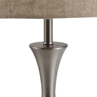 HomCom lampa de masa, moderna, Ф25 x 51 cm, bej(m-6)