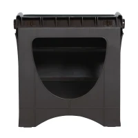 PawHut Scarisoara pentru Caini Pliabila 3 Trepte pentru Animale De Companie, Maro, 49x39x39cm(m-5)