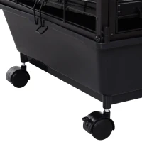 PawHut Cusca pentru Iepuri si Purcelusi de Guineea Cusca pentru iepuri de Interior din Metal(m-9)