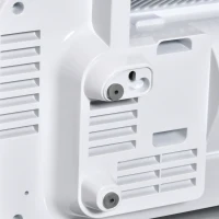 HOMCOM Soba Electrica de Perete Temperatura Reglabila 1000W / 2000W Alb(m-8)
