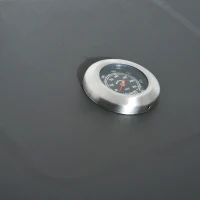 Outsunny Barbecue BBQ Grill cu Carbune si Capac, 115x56x108cm(m-14)