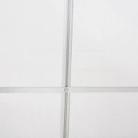 Outsunny aluminium kas 193cm x 187cm x 205cm(m-7)