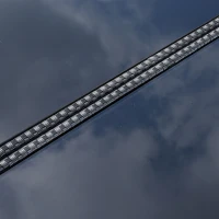 Outsunny Set Mobilier de Grădină cu Masă de Prânz, 4 Scaune și Perne, 109x109x72 cm, Negru(m-9)