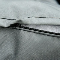 Outsunny Set Mobilier de Gradina Canapea cu 3 Locuri din Ratan PE si Suport pentru Picioare / Masuta(m-10)