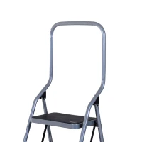 HOMCOM Scara Pliabila Multifunctionala din Metal cu 4 Trepte Max. 150 kg(m-9)