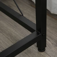 HomCom masa gaming, de colt, raft CPU, 150x150x75cm(m-10)