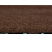 Outsunny Kunstrasen Drainage-Noppen Braun 400 x 200 x 0,4 cm(m-1)