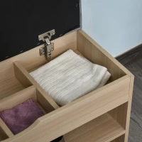 Ławka do przedpokoju Ławka Skrzynia z siedziskiem konstrukcja 2 w 1 z półką na buty ukryta komora(m-11)