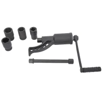 HOMCOM® 8-tlg. Drehmomentverstärker Set LKW Drehmomentschlüssel(m-5)