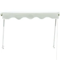 Outsunny MARKIZA ROLETA PRZECIWSŁONECZNA 122 X 70 cm beżowa(m-9)