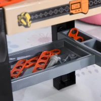 Stół warsztatowy dla dzieci blat warsztatowy z akcesoriami odgrywanie ról od 3 lat(m-8)