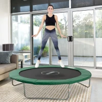 HOMCOM OSŁONA SPRĘŻYN DO TRAMPOLINY Ø 244 cm zielona(m-2)