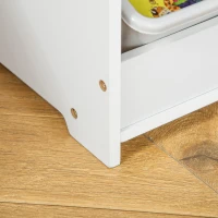 Stolik i krzesła dla dzieci HOMCOM 71 cm x 48 cm x 49,5 cm(m-8)