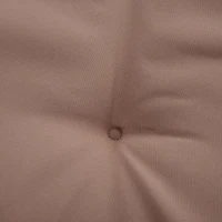 Outsunny Poduszka na ławkę, zestaw 2, poduszki na ławki, poduszki do ławek, poduszki siedziska, poduszki, poliester, kolor beżowy(m-8)