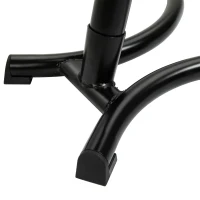 HOMCOM Stahulp stakruk zadelkruk zadelzitting kantelfunctie in hoogte verstelbaar kaki(m-11)