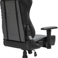Vinsetto® Ergonomischer Gaming Stuhl Bürostuhl mit Wippfunktion höhenverstellbar Schwarz(m-8)