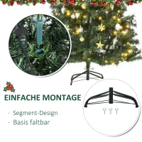 HOMCOM kerstboom dennenboom met decoratie(m-5)