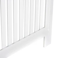 Maskownica na kaloryfer osłona grzejnika biała 172 x 19 x 81 cm HOMCOM®(m-7)