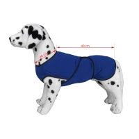 PawHut® hondenkoelvest koelvest koelvest voor honden koeljack snel verkoelend polyester blauw Ø 40 x 46 cm | Aosom.nl(m-3)
