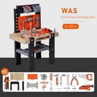 Stół warsztatowy dla dzieci blat warsztatowy z akcesoriami odgrywanie ról od 3 lat(m-4)