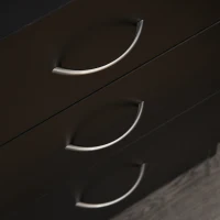 Stolik nocny z 3 szufladami sypialnia szafka nocna płyta wiórowa E1(m-12)