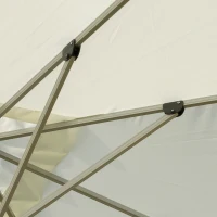 Outsunny Parasol Roma zweefparasol tuinparasol 0–60° verstelbaar 360° draaibaar aluminium(m-6)