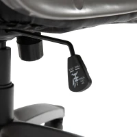 Vinsetto® Bürostuhl Massagefunktion drehbar 64,5 x 79 x 115-126 cm Schwarz(m-8)