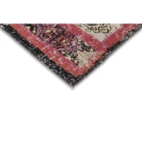 Outsunny Teppich In- und Outdoor Multicolor Dunkel 290 x 200 x 0,5 cm(m-3)