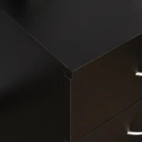 Stolik nocny z 3 szufladami sypialnia szafka nocna płyta wiórowa E1(m-14)