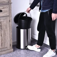 HOMCOM Outsunny® luifel voordeurluifel 100 x 80 cm luifel overkapping polycarbonaat bruin(m-7)