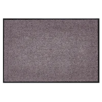 Homcom Fußmatte waschbar Gummiumrandung rutschfest Taupe 150 x 90 x 0,7 cm(m-1)
