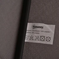 Parasol UV50+ parasol na wysięgniku podstawa i 4 obciążniki z pokrowcem ochronnym aluminium(m-11)