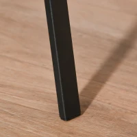 HOMCOM® STOJAK NA UBRANIA DO GARDEROBY PRZEDPOKOJU metalowy czarny(m-9)