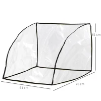 PawHut POKROWIEC OSŁONA WODOODPORNA NA PRZYCZEPKĘ(m-3)