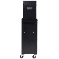 Wózek warsztatowy DURHAND skrzynka narzędziowa z 5 szufladami kółka 360° metalowy 52,5 x 28 x 104,5 cm(m-7)