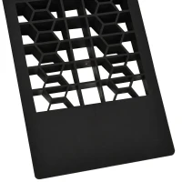 HOMCOM Zestaw 2 Ramp Dojazdowych Schodów Krawężnikowych Gumowych 3T PP Czarny 70 x 19,5 x 7,8 cm(m-9)