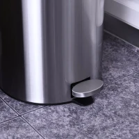 Kosz na śmieci kosz na odpadki kosz z pedałem kosz wewnętrzny 12 l łagodne domykanie stal nierdzewna PP(m-10)