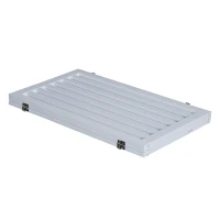 PawHut Hunde Absperrgitter Schutzgitter Hundegitter Konfigurationsgitter MDF Weiß B154,5xH91,5 cm(m-6)