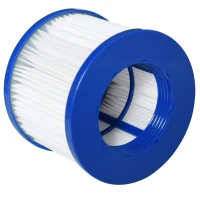6 Stück Ersatzfilter Filterkartusche Filterpatrone für Outsunny-Whirlpool(m-6)