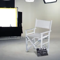 HOMCOM regisseursstoel tuinstoel klapstoel stoel landelijke stoel fauteuil 2 kleuren(m-2)