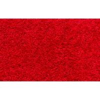 Homcom Fußmatte waschbar Gummiumrandung Rot 150 x 90 x 0,5 cm(m-2)
