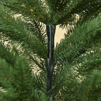 HOMCOM künstlicher Weihnachtsbaum 1,8 m Christbaum Tannenbaum PVC PE Metall Grün Ø90 x 180 cm(m-8)