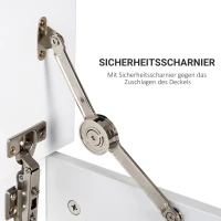 HOMCOM opbergkist houten kist(m-5)