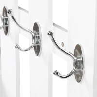 HOMCOM GARDEROBA WIESZAK LUSTRO SZAFKA NA BUTY(m-8)