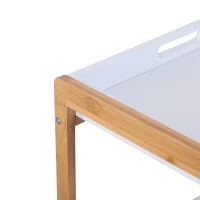 HOMCOM® BAREK KUCHENNY NA KÓŁKACH ZDEJMOWANY GÓRNY BALT 46 x 35 x 74,5 cm(m-8)