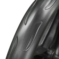 HOMCOM Laufrad ab 2 Jahre verstellbarer Sitz und Griff mit Pedaltraining Kinderlaufrad ohne Tretrad Kleinkinderfahrrad aus Magnesiumlegierung Weiß+Schwarz 86 x 41 x 49-56 cm(m-8)