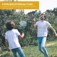 Zestaw do Badmintona HOMCOM z Przenośnym Stojakiem(m-6)