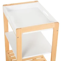 HOMCOM Wózek kuchenny Szafka kuchenna na kółkach(m-8)