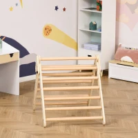 Drewniany trójkąt do wspinaczki składany trójkąt do wspinaczki dla dzieci i maluchów w wieku 3-6 lat(m-2)